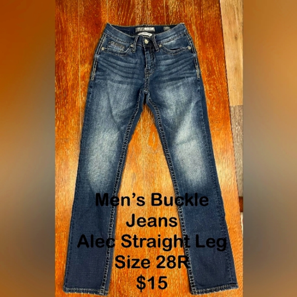 Men's Buckle jeans